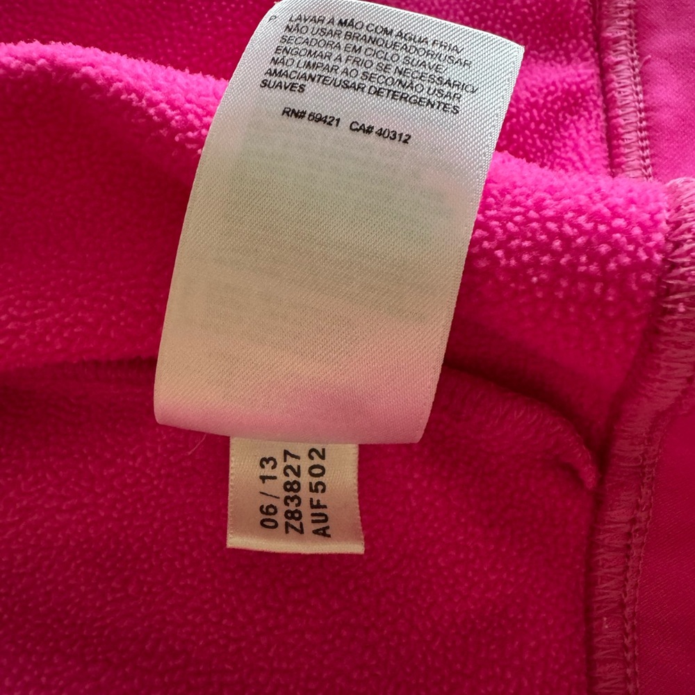 🛍️SALE🛍️ Reebok Women's Workout Ready Full-Zip Hoodie (Fuchsia | Neon Pink) - Picture 8 of 12